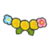 花朵壁飾