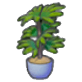 瘦高植栽